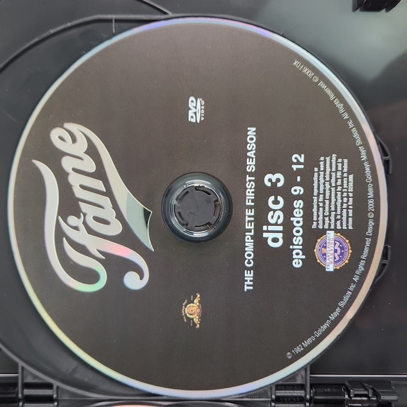 FAME Season 1, 4 DVD, 16 episode set, Mint Condition, 768 minutes of 80s! - Picture 10 of 16